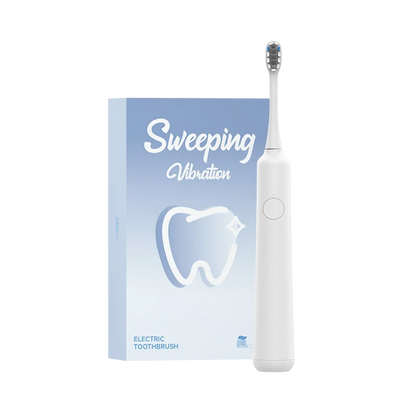 DOCOLAB Electric Toothbrush Sonic Vibration Brush USB Charging IPX7 Waterproof 1 white toothbrush