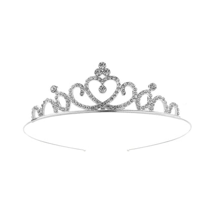 Elegant Crystal Princess Tiaras for Girls Wedding Party Hair Accessories