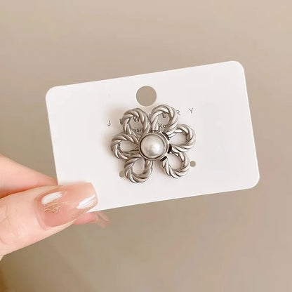 Metal Flower Button Snap Fastener Clip for Perfect Jeans Fit
