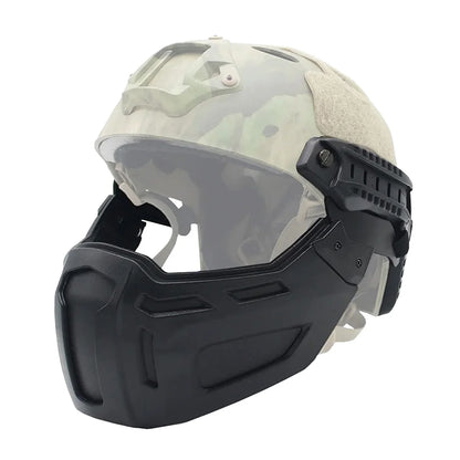 New Tactical FAST Helmet Half Face Mask for Airsoft Gear