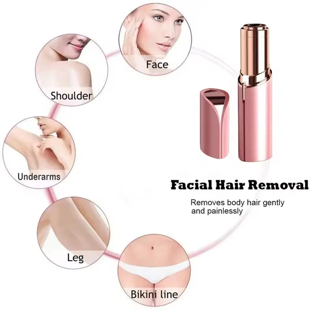 Facial Hair Removal for Women Mini Hair Remover Electric Razor