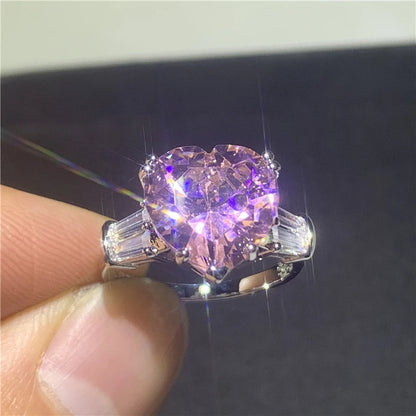 Fashion Anniversary Ring 925 Sterling Silver Moissanite Band for Men and Women