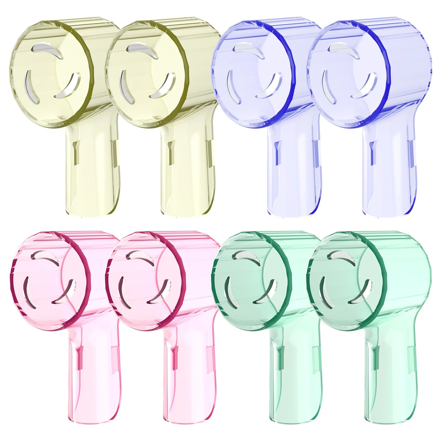 Toothbrush Dustproof Covers Caps Compatible With Braun Oral B iO Protector Colorful-8 Pcs