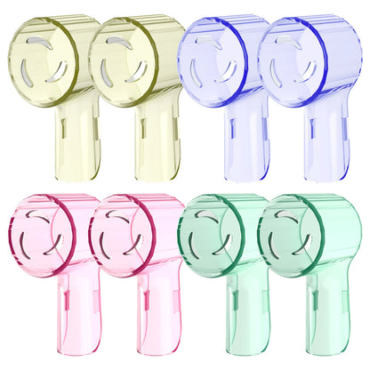 Toothbrush Dustproof Covers Caps Compatible With Braun Oral B iO Protector Colorful-8 Pcs