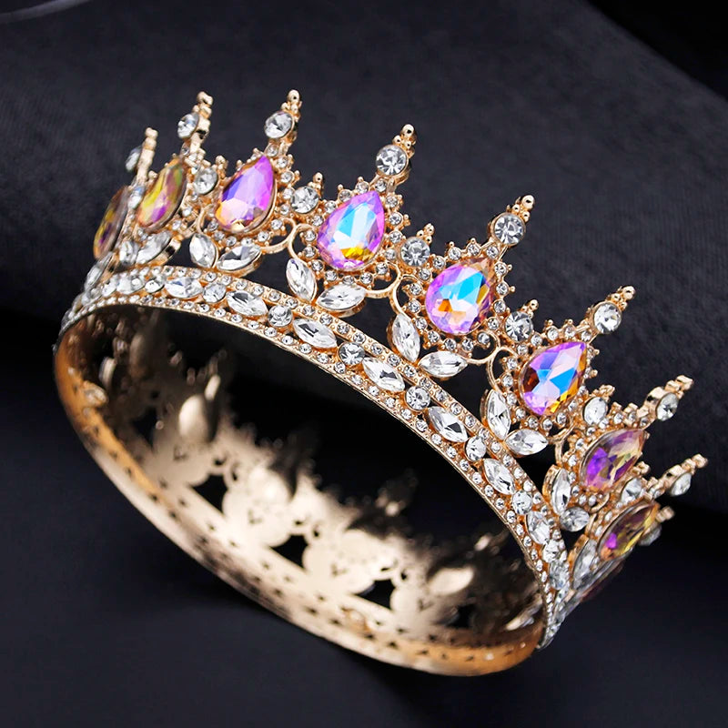 Elegant Royal Tiaras and Crowns for Women - Perfect Princess Prom Bridal Hair Accessories