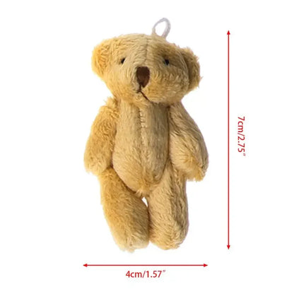Mini Bear Toy Jewelry Holder - Stylish Hanging Accessory Organizer by JAVRICK
