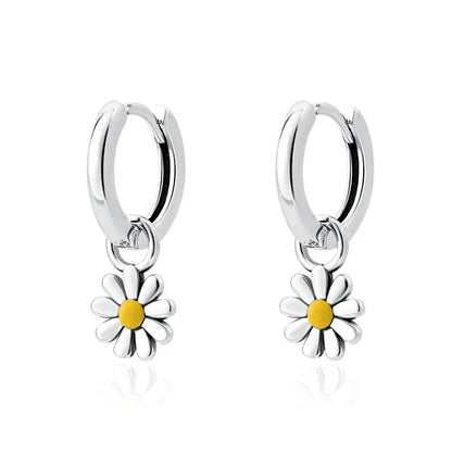 European 925 Silver Blue Snowflake Moon And Heart Zircon Stud Earrings For Women Holiday Exquisite Charm Jewelry