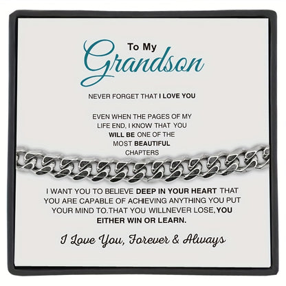 Trendy Classic Stainless Steel Chain Necklace Jewelry Set for Men and Women with Gift Box