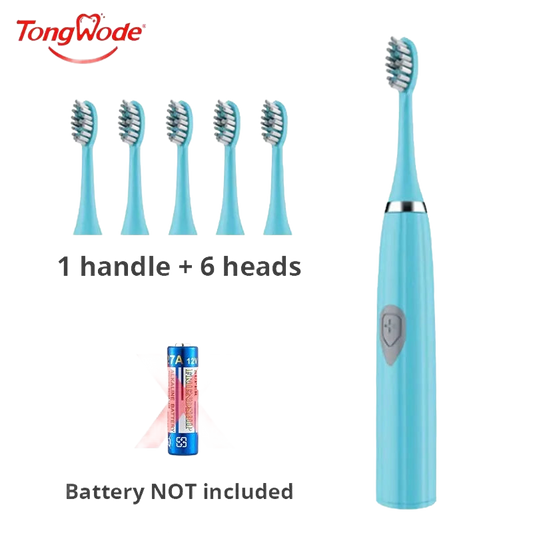 Tongwode Electric Toothbrush Soft Bristle IPX6 Waterproof Oral Care Essential
